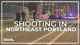 Drive-by shooting in Northeast Portland leaves 1 injured