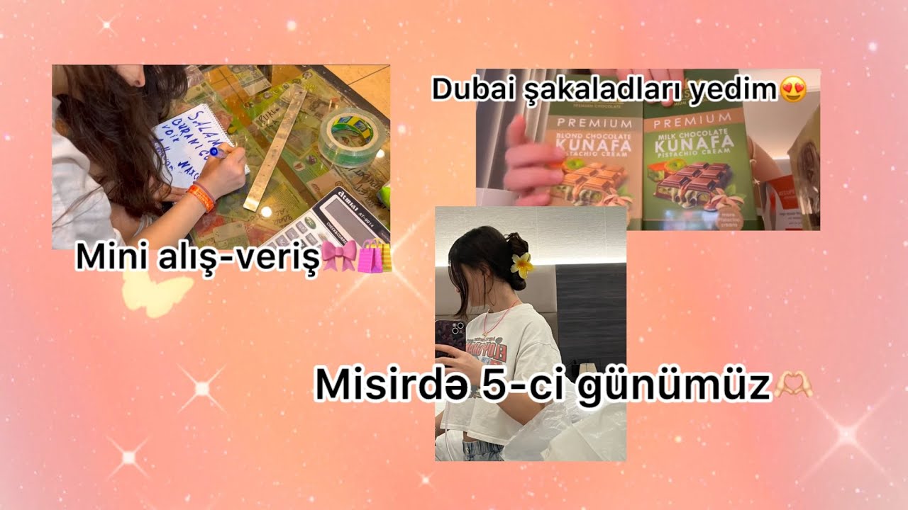 Misirdə 5-ci günüm// mini alış-veriş🛍️// dance🎉💃🏻/Aliyeva Məryəm🤍