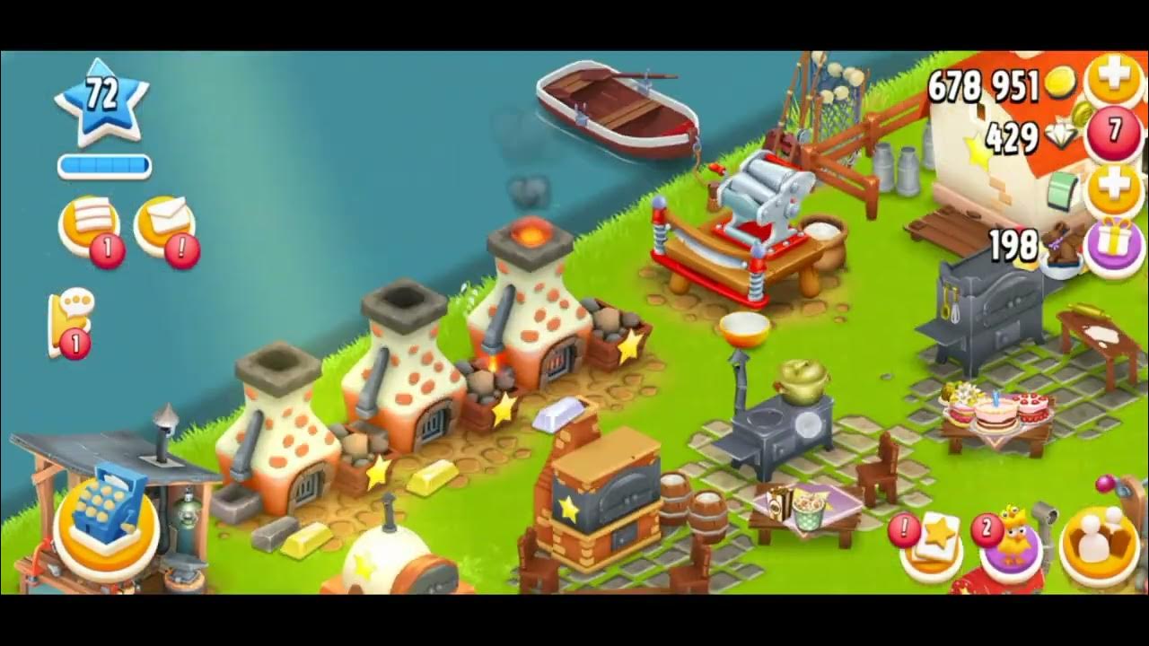HAYDAY LEVEL 72 TOWN SERVE KAYAN YouTube