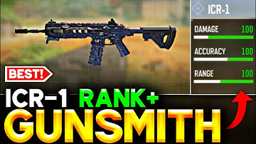 Best ICR-1 GUNSMITH Loadout! ICR-1 Best ATTACHMENTS for RANKED in COD Mobile SEASON 3!