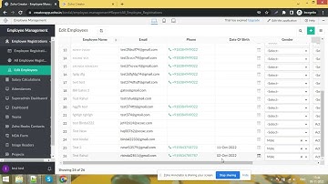 Edit Multiple Records with less step in zoho creator, how we create spreadsheet report in creator