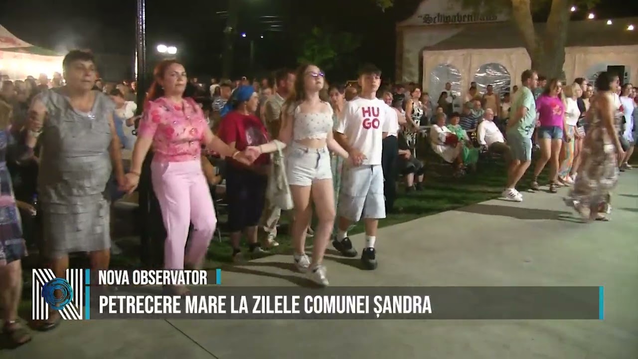 PETRECERE MARE LA ZILELE COMUNEI ȘANDRA