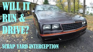 Scrap Yard Interception! 1986 Monte Carlo SS
