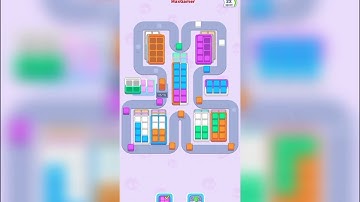 Color Cube Match level 25 gameplay walkthrough solution 