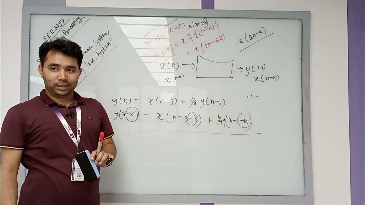 Digital Signal Processing Lecture 05 EEE Anirban Sarkar
