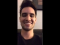 Brendon Urie periscope 9/12/15