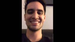 Brendon Urie periscope 9/12/15