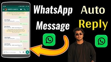 How to Enable Auto Reply to WhatsApp Messages | Whatsapp Auto reply Kaise Kare
