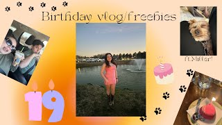 Come get my birthday freebies with me!🍰