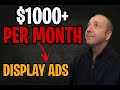 How to earn $1000 a month from Display Ads on your niche website - How many articles & Traffic?