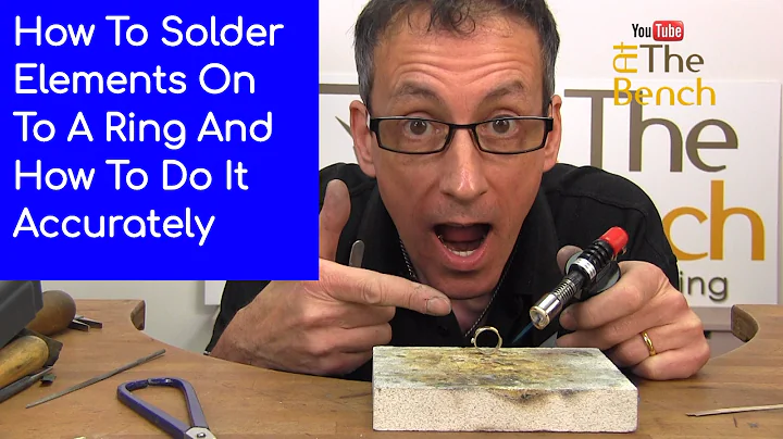 Soldering On Elements Onto A Ring - Making Silver ...