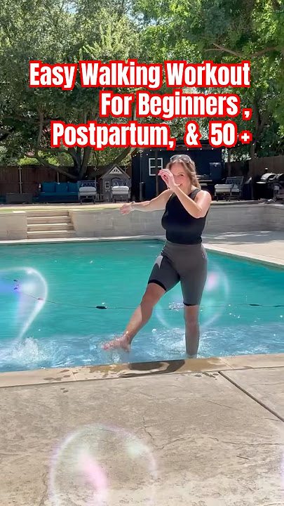 The way I slip… the way I walk 😏🔥 A fun walking workout for beginners, postpartum & 50  women!