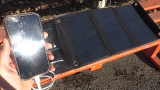 🌑 Солнечная зарядка не думал что пригодится во время войны Solar Panel  #Shorts  Игорь Белецкий
