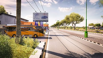 New Realistic Indonesian Map mod For ETS2 1.36 to 1.43