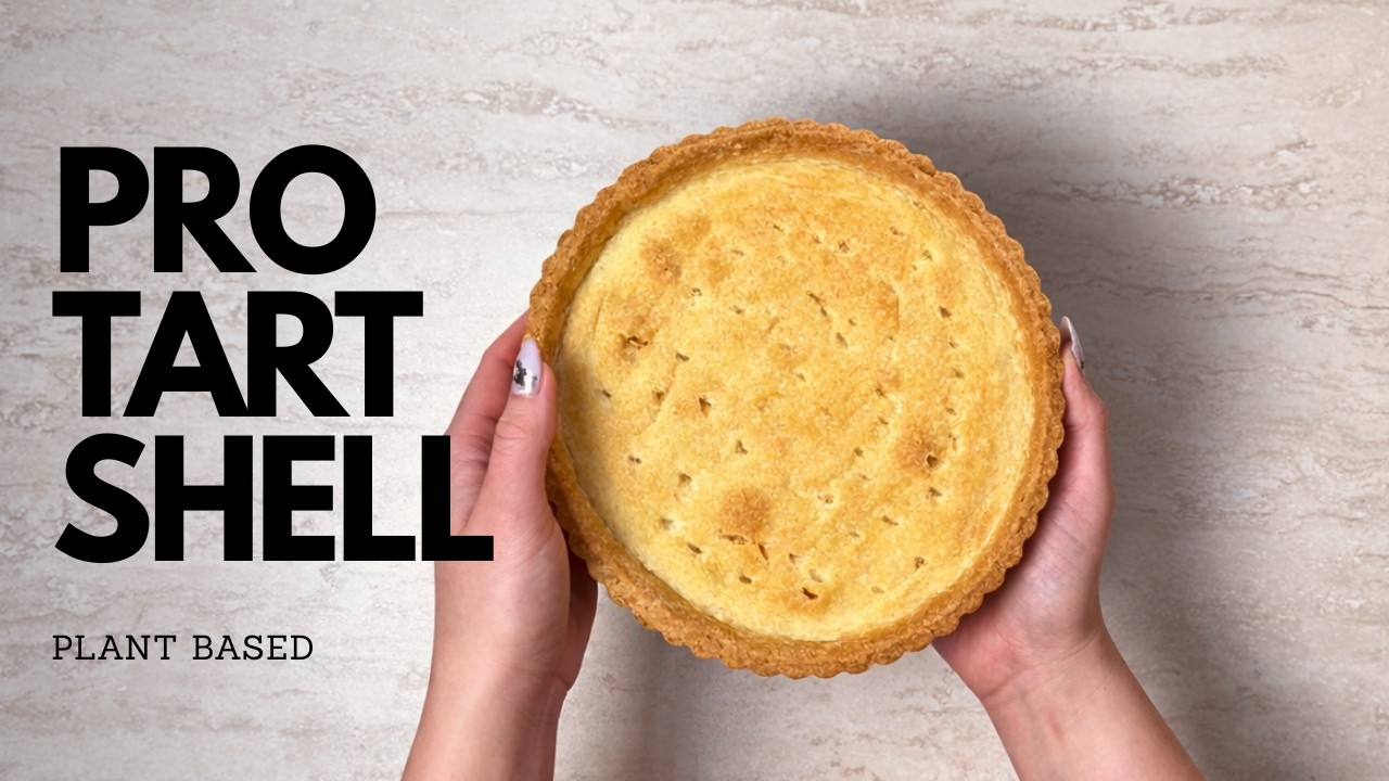 Vegan Sweet Tart Dough (Pâte Sucrée) Recipe | Guaranteed No Shrinkage| Ambrosia Pastry lab