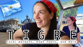 BEST DAY TRIP FROM BUENOS AIRES 🇦🇷 Tigre River Delta Boat Tour
