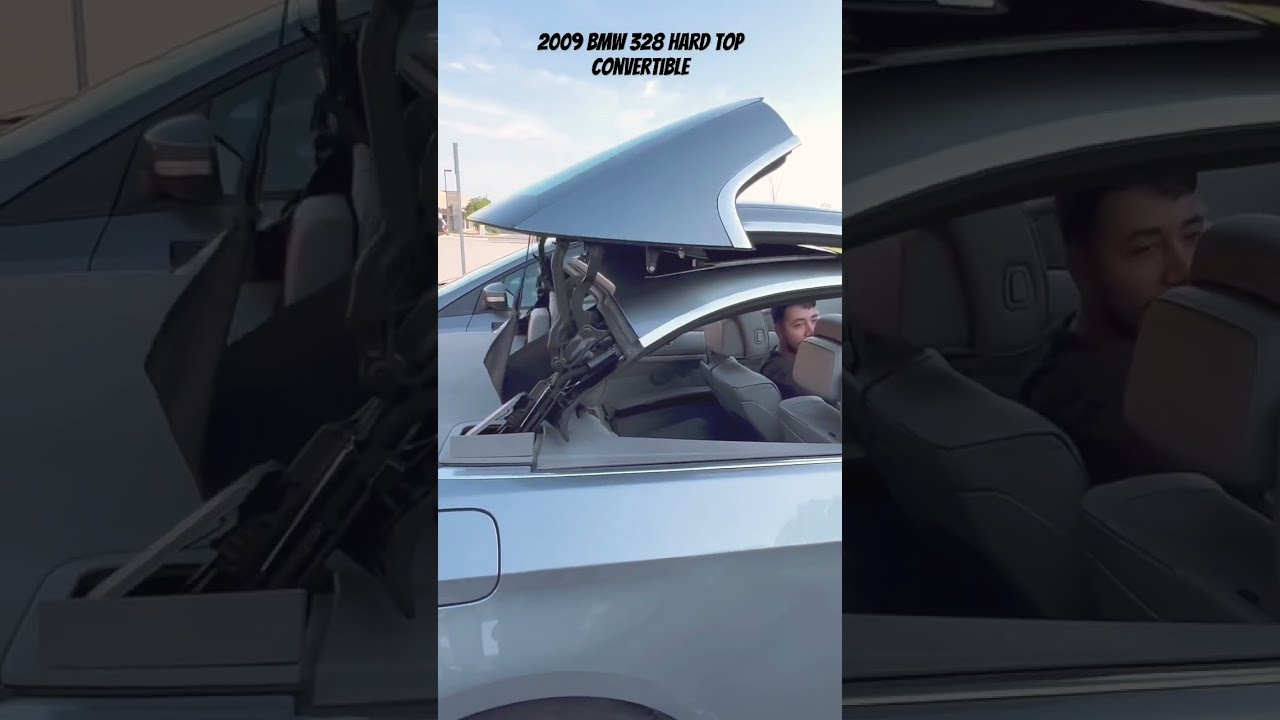 2009 BMW Hard Top Convertible Closing Bmw Automobile Bmwconvertible Car Ks E92
