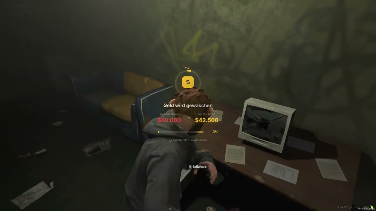 [Fivem/ESX] - FM Moneywash — Professional Money Laundering System