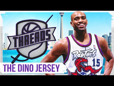 The Raptors' dino jersey became a classic -- with a little help from Vince  Carter