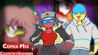 ~Россия стала девушкой!? | Сказка от Рейха~ Озвучка комиксов по CountryHumans by Ankstar