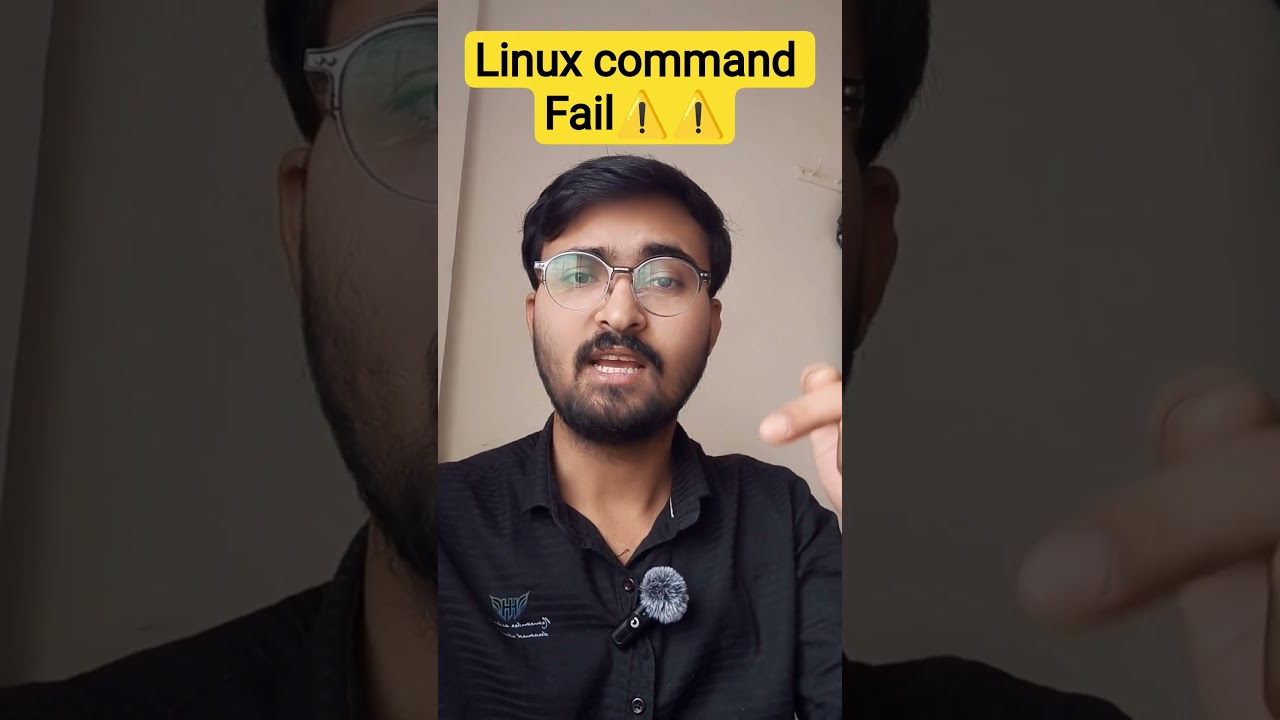 linux command failed 😭😭 