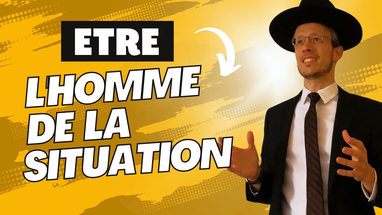 L'homme de la situation (Zéra Shimshon 65) - YouTube