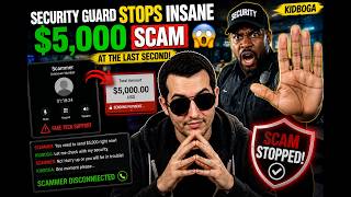 Security Guard Stops INSANE $5,000 Scam at the Last Second! 😱/ Kidboga
