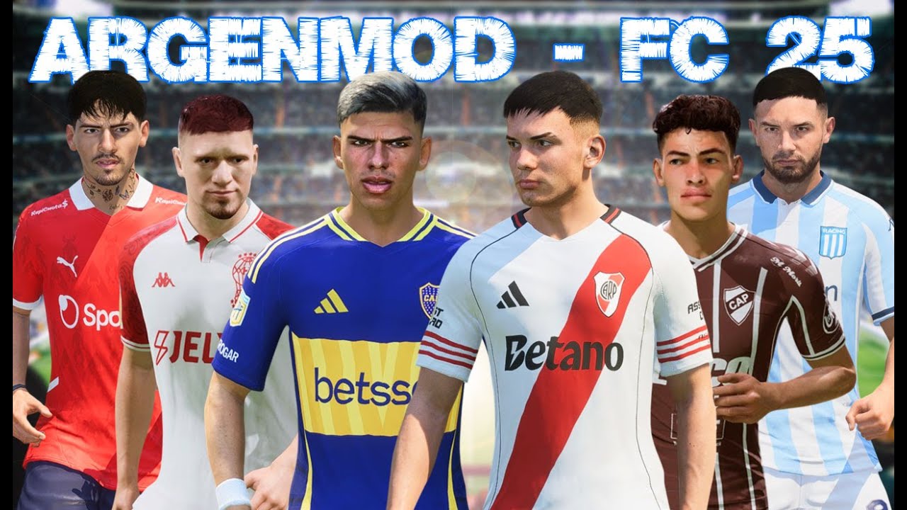 ✅ NUEVO *ARGENMOD para FC 25* con RELATOS de MARIANO CLOSS ! 🔥 (PC)