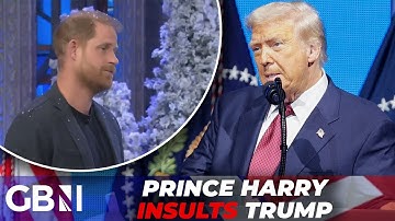 Prince Harry INSULTS President Trump on a US talk show appearance