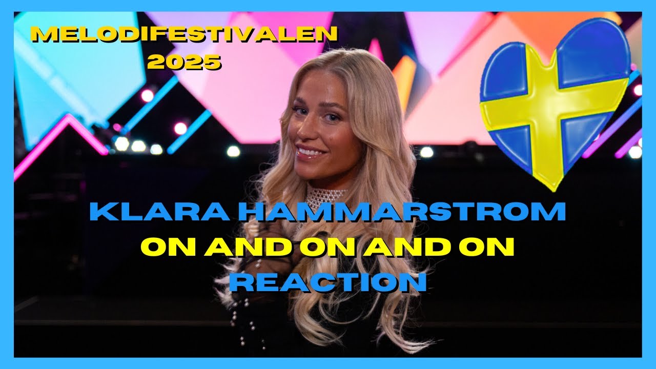 πΈπͺ Klara Hammarstrom - On And On And On | Reaction - Melodifestivalen 2025 Sweden πΈπͺ Klara Hammarstrom - On And On And On | Reaction - Melodifestivalen 2025 Sweden