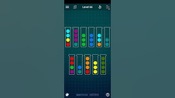 Ball Sort Puzzle Level 66