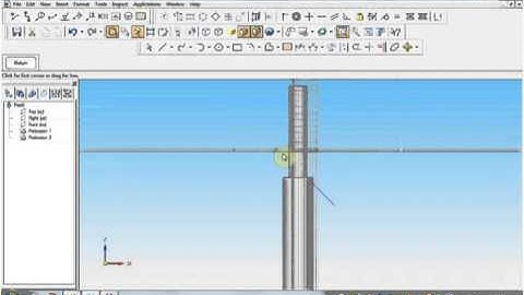 Solid Edge- Screw Jack Tommy Bar