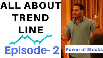 All about trend line #learn with me,Episode-2