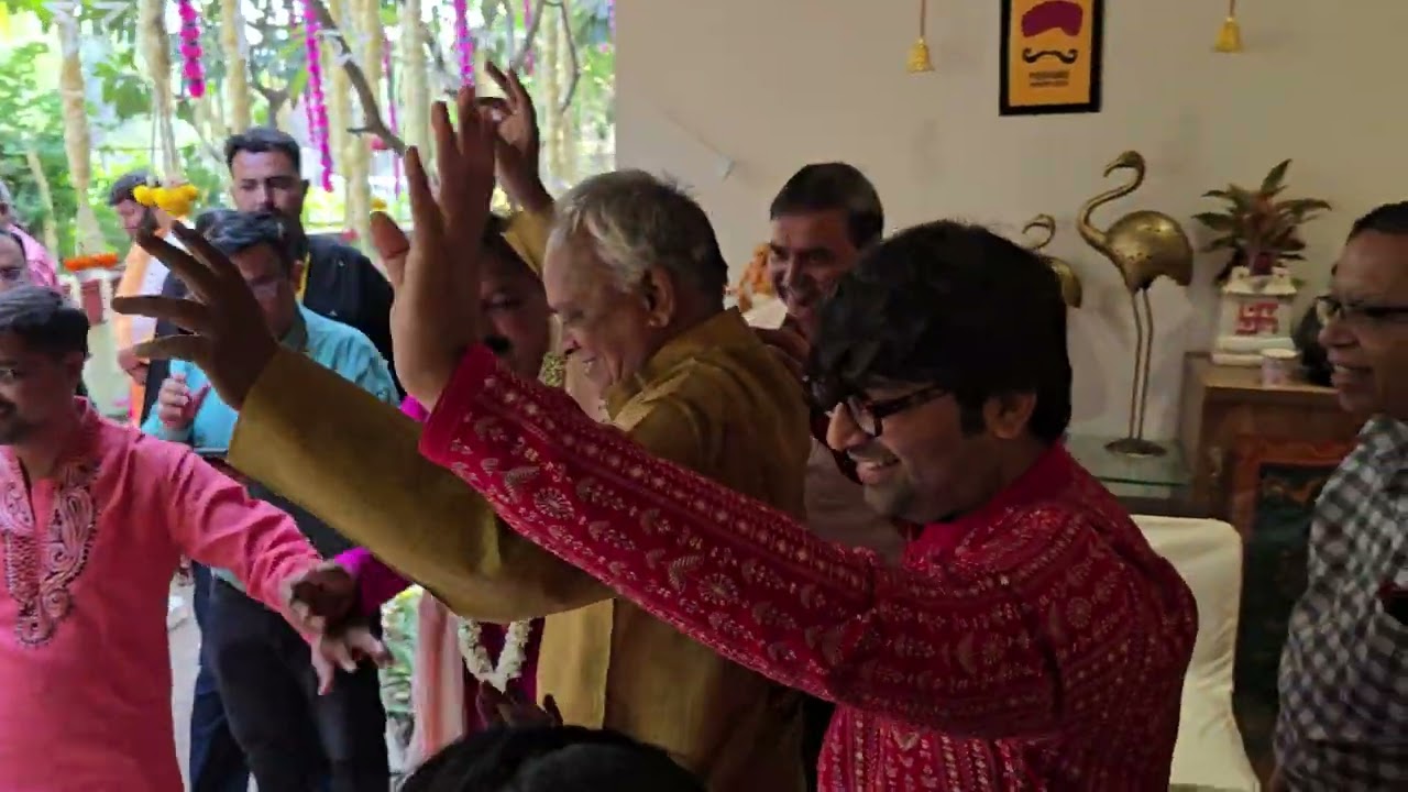 Malhar Thaker's marriage ceremony