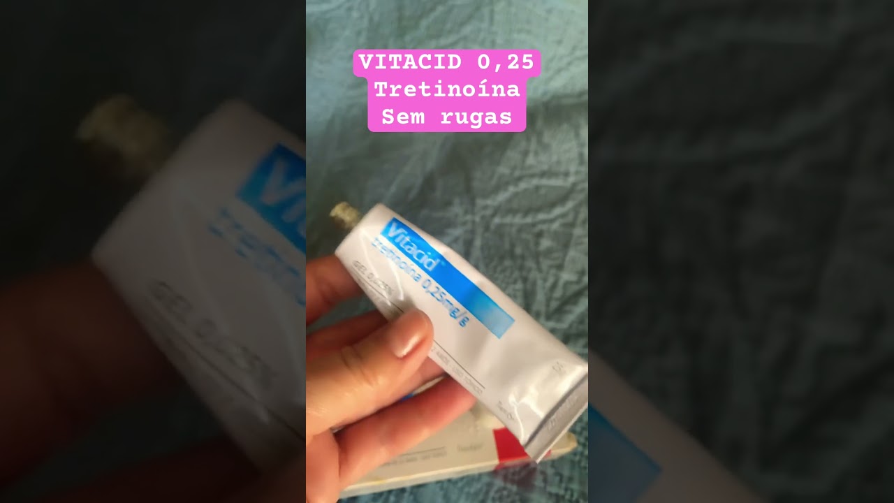 VITACID 0,25 mg TRETINOÍNA #dicas #skincare #pelemadura #asitwas#harrystyles