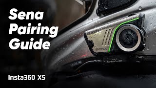 Insta360 X5 | How to Pair Your Sena Headset