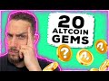20 altcoin gems you must have on your radar last chance