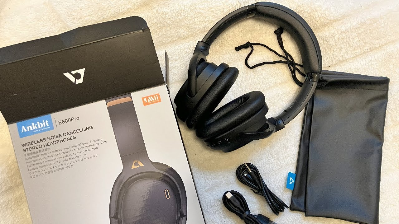 Ankbit E600Pro Hybrid ANC Wireless Headphones | UNBOXING & REVIEW