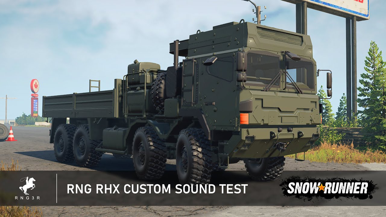 Upcoming RNG RHX Trucks (MAN/Rheinmetall HX) Custom Sounds Teaser