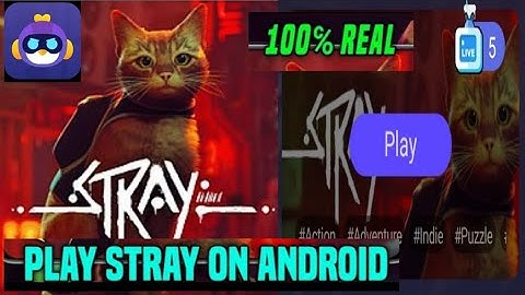How to play stray game on android||chikii emulator se||🎉🎉😎
