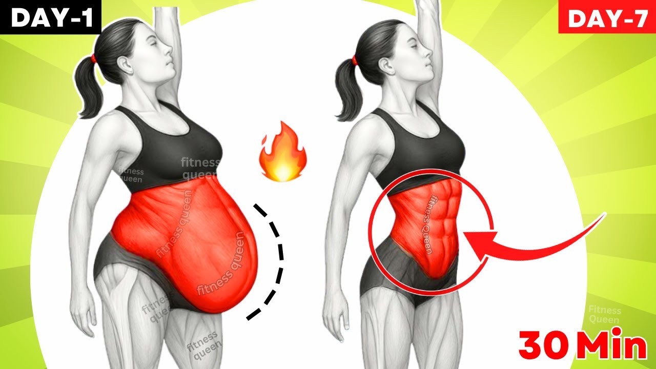 ➜ Over 50 : How to Lose Weight Easily | Get Flatter Abs FAST with 30 Simple Standing Exercises