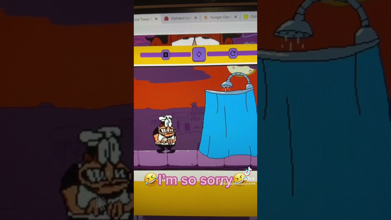 Pizza tower: wtf pizza face