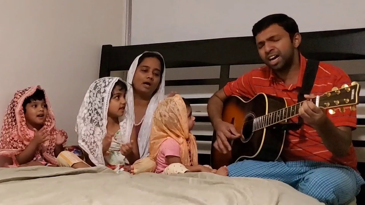 Yeshuvin naamam en prananu raksha  Abin Alex Family song   RSV   New Malayalam Christian Song 2020