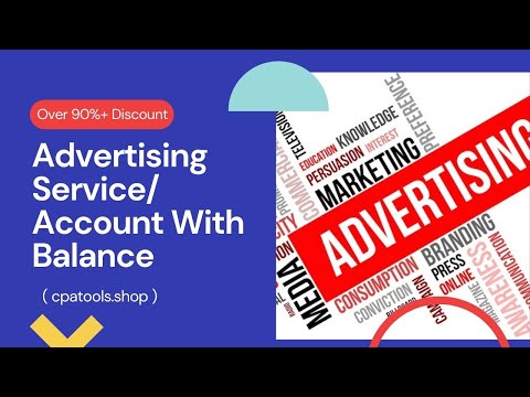 Marketing Advertisment Service - Account With Balance