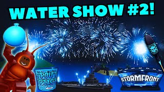 Water Themed Firework Show On Roblox Part 2 Fireworks Playground