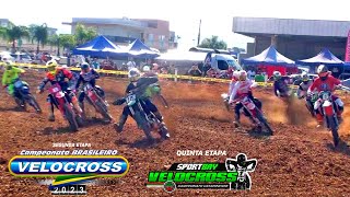 2ª etapa do Campeonato Brasileiro de Velocross e  5ª etapa Campeonato Catarinense em Agrolândia SC