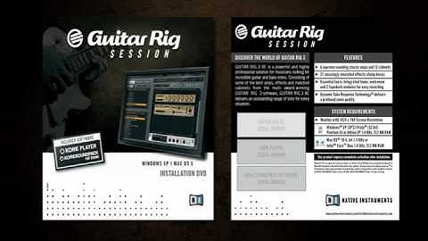 Native Instruments - Guitar Rig 3 - Setting Up Guitar Rig Session