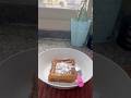 Guilt free French toast - a twist #viral #dessert #egg #bread #guiltfreedessert  ​⁠#mom ​⁠