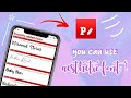 Cara Menambahkan Font di Phonto dari Dafont | Pakai Aesthetic Font Dafont