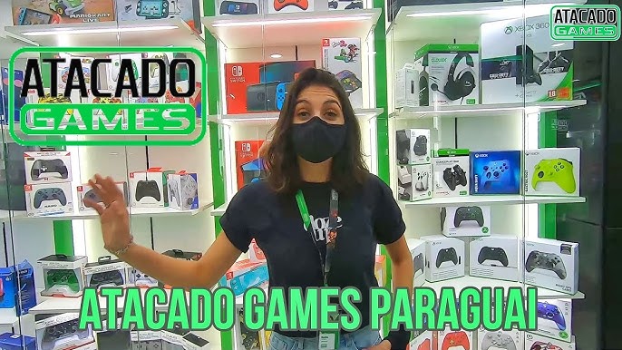 Acessórios para games - Casa Nissei - Compras no Paraguai